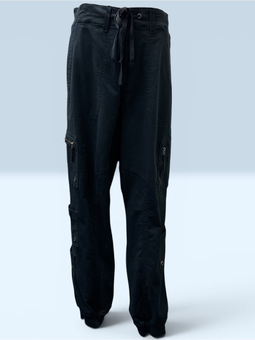 *LIKE NEW* FESTI Black Utility Cargo Pants